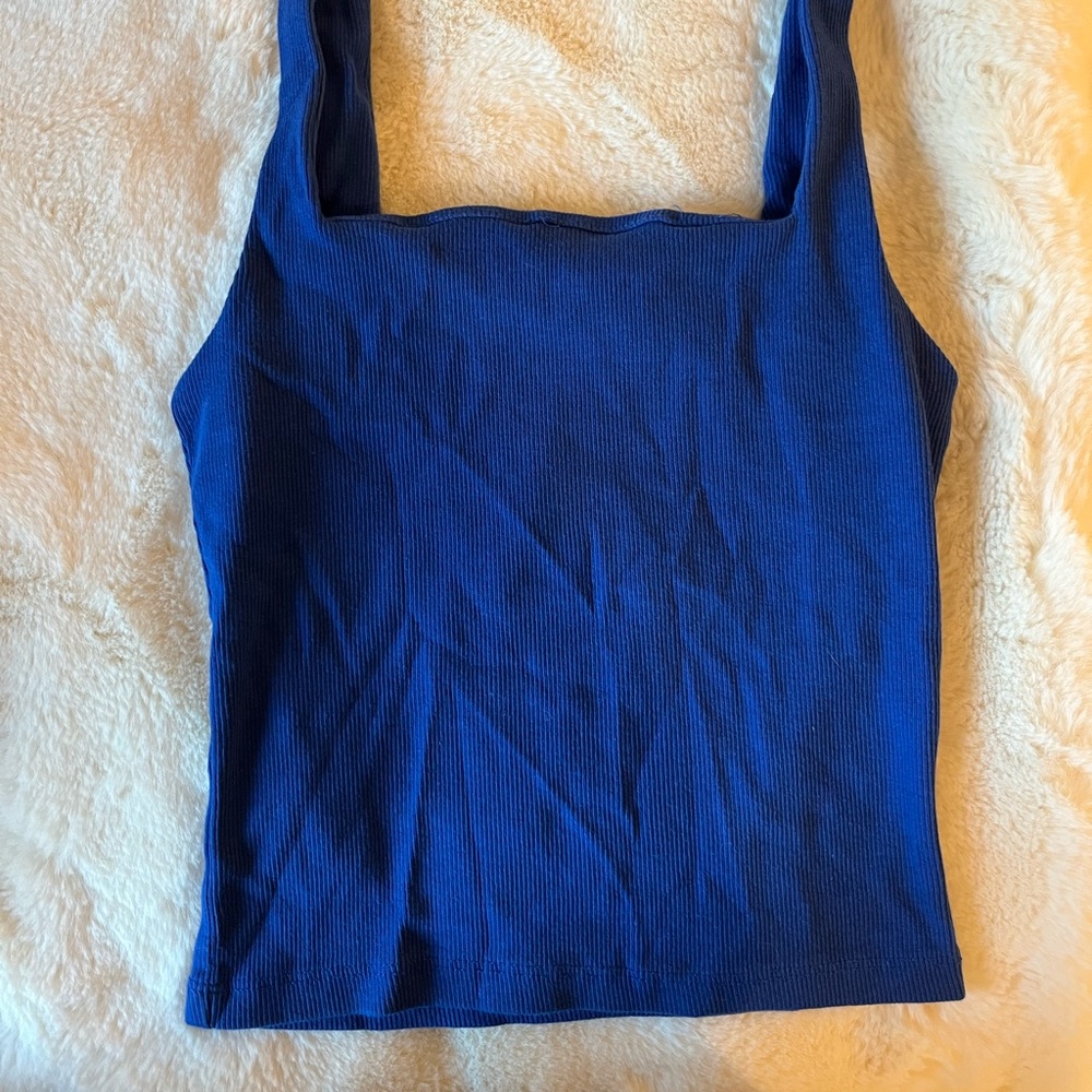 Zara Ribbed Crop Tank - Picture 4 of 5